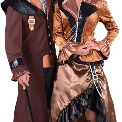 Overig Jurk Steampunk Brons Voor Dames -Goedkope Feest Pracht Winkel jurk steampunk brons voor dames 3