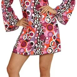 Overig Jurkje Disco Seventies Funky Flowers