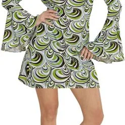 Overig Jurkje Disco Seventies Groovy Waves -Goedkope Feest Pracht Winkel jurkje disco seventies groovy waves 2