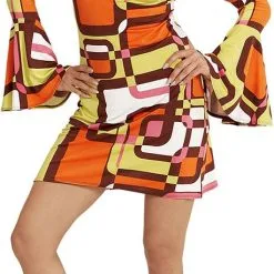 Overig Jurkje Disco Seventies Hippie Retro -Goedkope Feest Pracht Winkel jurkje disco seventies hippie retro 2