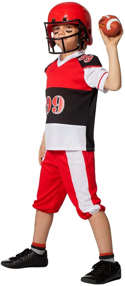 Overig Kinderkostuum American Football Player 4 Overig Kinderkostuum American Football Player - Afbeelding 2