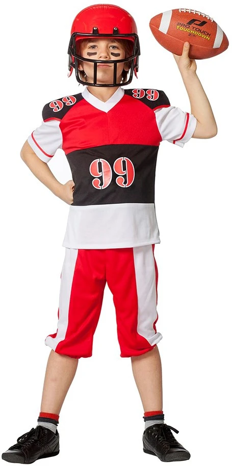 Overig Kinderkostuum American Football Player 3 Overig Kinderkostuum American Football Player