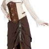 Overig Korset Steampunk Creme/Bruin -Goedkope Feest Pracht Winkel korset steampunk creme bruin