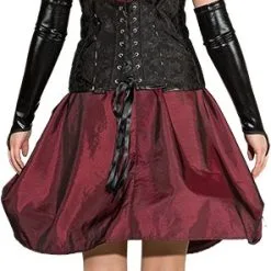 Overig Korset Steampunk Zwart Met Rits -Goedkope Feest Pracht Winkel korset steampunk zwart met rits 3