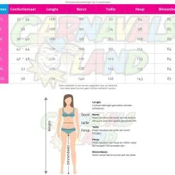 Overig Festival Outfit Dames Blue Flowers -Goedkope Feest Pracht Winkel maattabel 9009 1