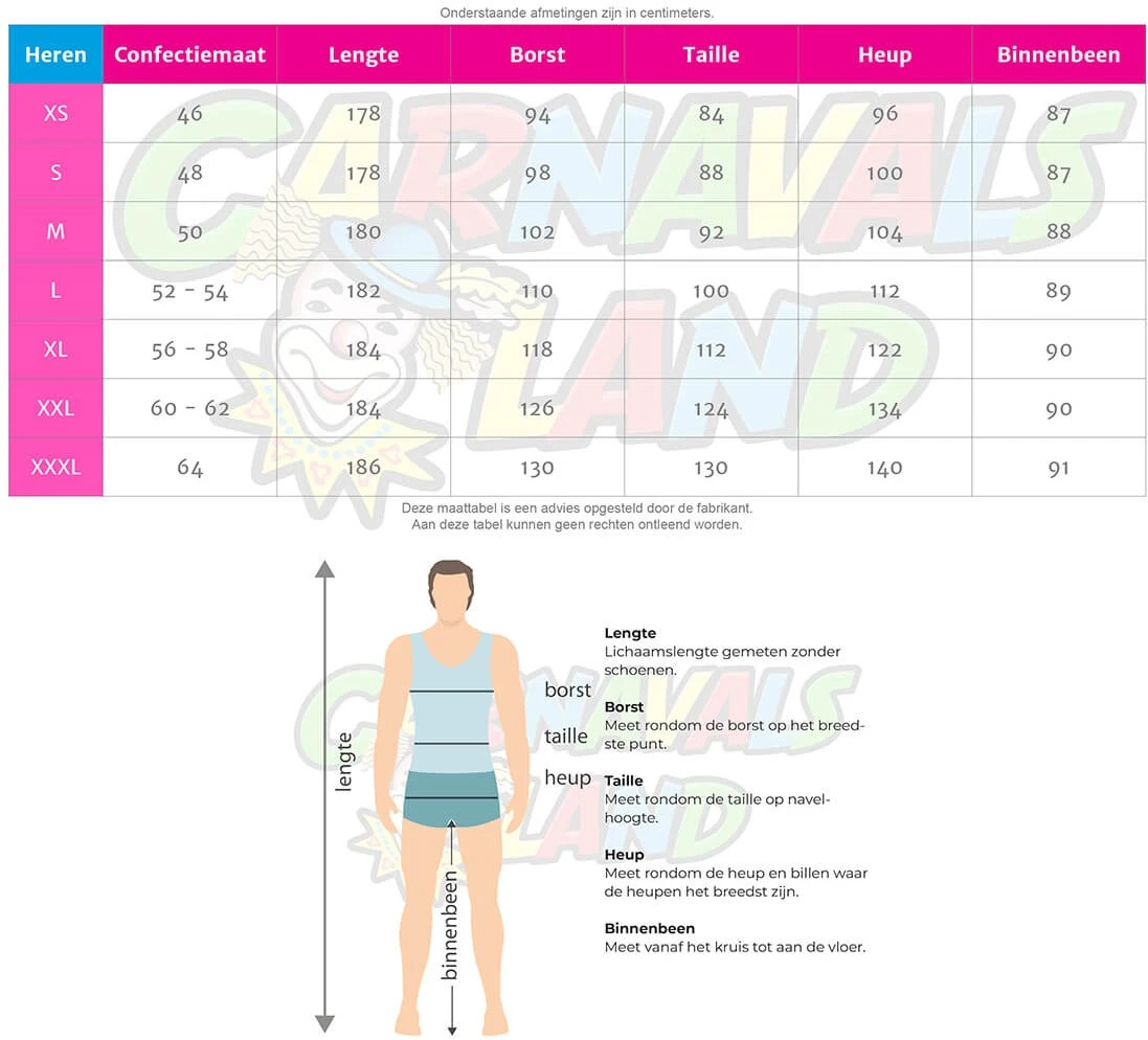 Overig Disco Outfit Man Seventies Blok 6 Overig Disco Outfit Man Seventies Blok - Afbeelding 4