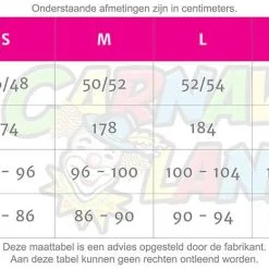 Overig Hippie Blouse Flashy Colours -Goedkope Feest Pracht Winkel maattabel heren 200047 4