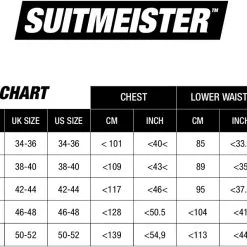Herenkostuum Suitmeister Solid Black 13 Herenkostuum Suitmeister Solid Black -Goedkope Feest Pracht Winkel maattabel suitmeister 4