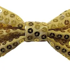 Overig Pailletten Strikje Goud