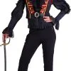 Overig Piraten/Steampunk Damesvest Zwart-Rood Luxe -Goedkope Feest Pracht Winkel piraten steampunk damesvest zwart rood luxe