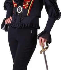 Overig Piraten/Steampunk Damesvest Zwart-Rood Luxe 6 Overig Piraten/Steampunk Damesvest Zwart-Rood Luxe -Goedkope Feest Pracht Winkel piraten steampunk damesvest zwart rood luxe 2