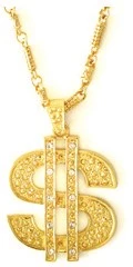 Overig Pooierketting Luxe Dollar Goud 4 Overig Pooierketting Luxe Dollar Goud - Afbeelding 2