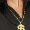 Overig Pooierketting Luxe Dollar Goud -Goedkope Feest Pracht Winkel pooierketting luxe dollar goud