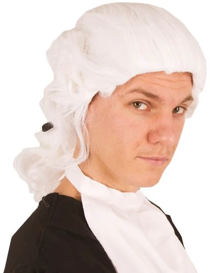 Overig Pruik Mozart Wit 2 Overig Pruik Mozart Wit