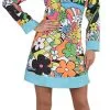Overig Seventies Jurkje Woodstock -Goedkope Feest Pracht Winkel seventies jurkje woodstock