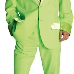 Overig Seventies Kostuum Heer Neon Groen