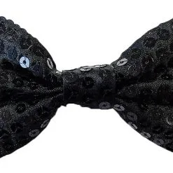 Overig Strikje Pailletten Zwart