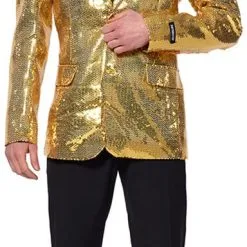 Suitmeister Glitter Jasje Goud -Goedkope Feest Pracht Winkel suitmeister glitter jasje goud 1