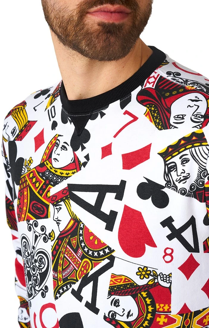 Trui OppoSuits King Of Clubs 5 Trui OppoSuits King Of Clubs - Afbeelding 3