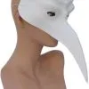Overig Venetiaans Snavelmasker Wit -Goedkope Feest Pracht Winkel venetiaans snavelmasker wit