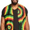 Overig Vest Rasta - Reggae Jamaica 1 Overig Vest Rasta - Reggae Jamaica -Goedkope Feest Pracht Winkel vest rasta reggae jamaica