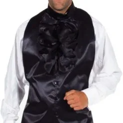 Overig Vest Satijn Zwart