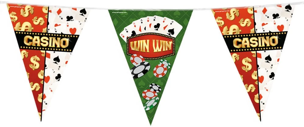 Overig Vlaggenlijn Casino - 10m 3 Overig Vlaggenlijn Casino - 10m